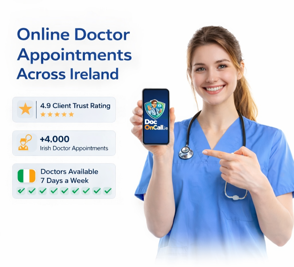 online doctor ireland, sick note, doxonline, doconline